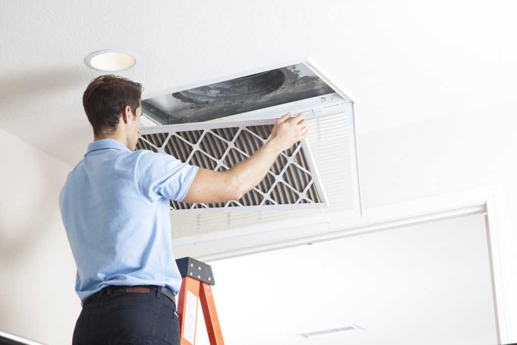 Indoor Air Quality Filter Change