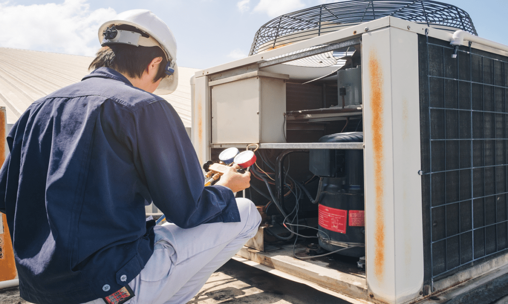 furnace and air conditioner