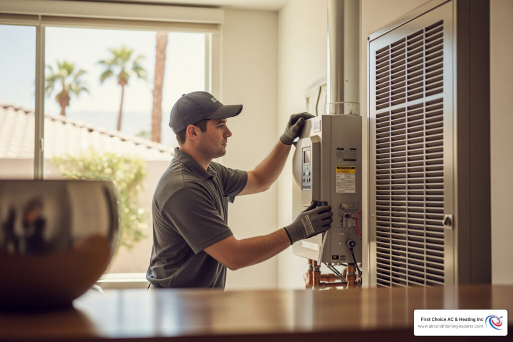 heating installation palm desert ca