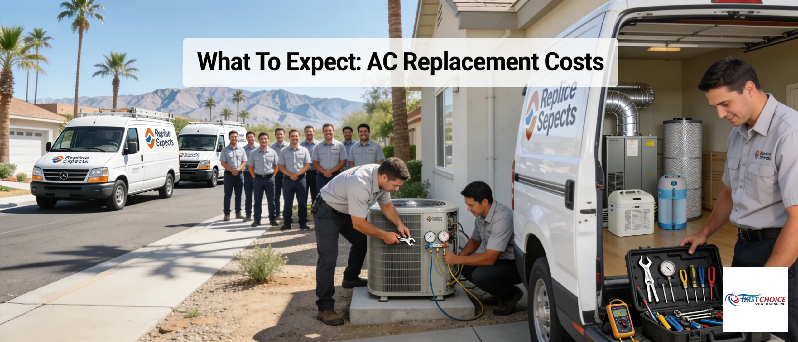 Residential AC replacement costs range broadly depending on system size, efficiency, and installation complexity