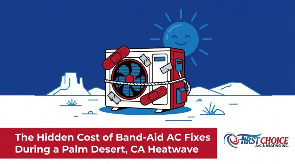 The Hidden Cost of Band-Aid AC Fixes During a Palm Desert, CA Heatwave — featured image